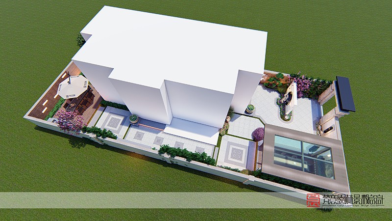 庭院設(shè)計效果圖 庭院設(shè)計效果圖